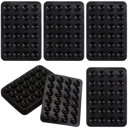6Pcs Phone Holder for Car Phone Suction Mat Phone Suction Mount Suction Cup Adhesive Suction for Phone Back Phone Pad